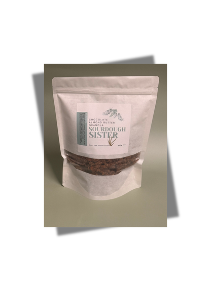 Chocolate Almond Butter Granola