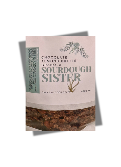 Chocolate Almond Butter Granola