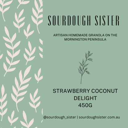 Strawberry Coconut Delight Granola