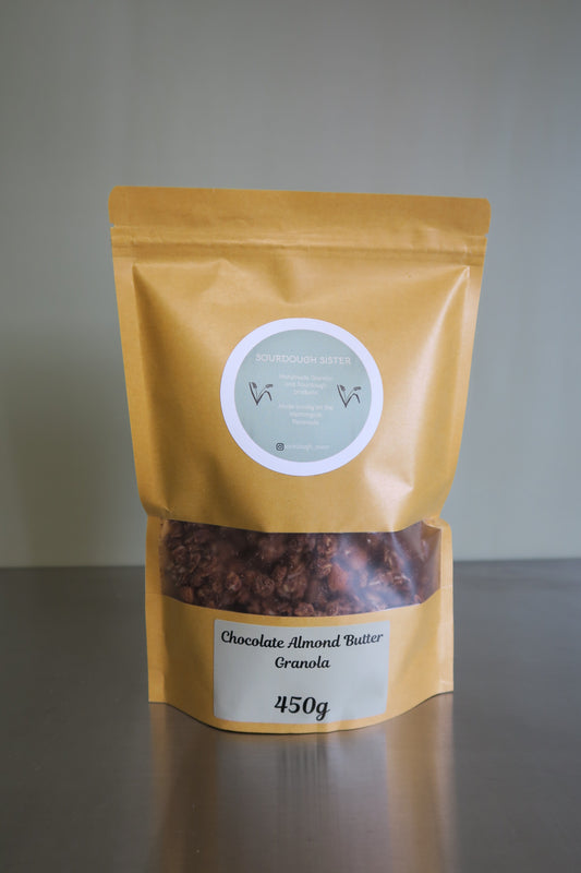 Chocolate Almond Butter Granola